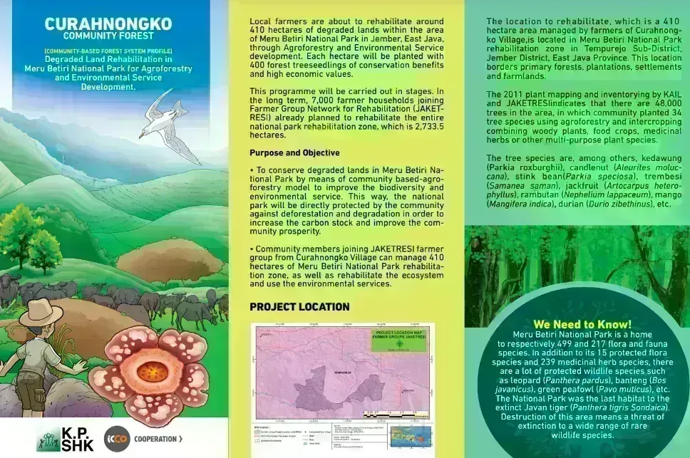 CURAHNONGKO COMMUNITY FOREST PROJECT